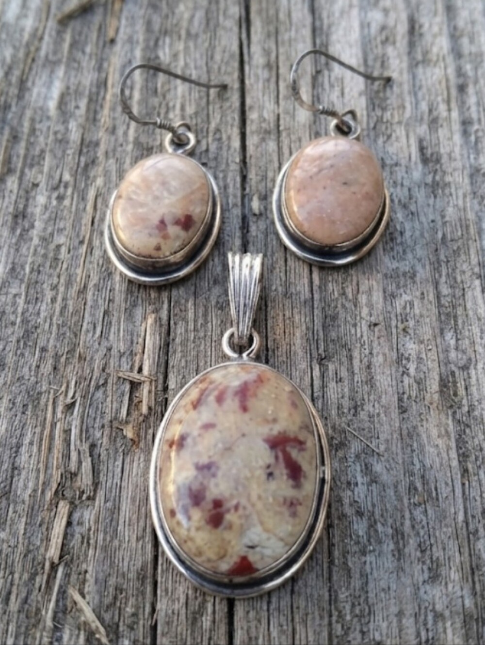 Sterling Silver Natural Gemstone SET